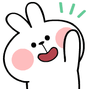 [Animation Emoji] Spoiled Rabbit 2