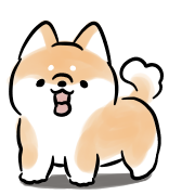 Moving Shiba Inu Dog EMOJI