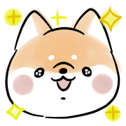 Moving Shiba Inu Dog EMOJI