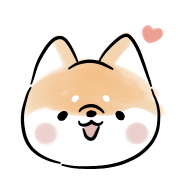 Moving Shiba Inu Dog EMOJI รูปที่ 6