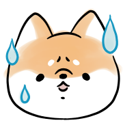 Moving Shiba Inu Dog EMOJI รูปที่ 9
