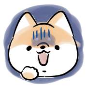 Moving Shiba Inu Dog EMOJI รูปที่ 12