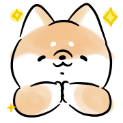 Moving Shiba Inu Dog EMOJI รูปที่ 18