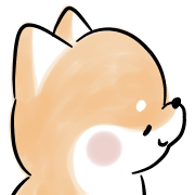 Moving Shiba Inu Dog EMOJI รูปที่ 25