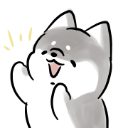 Moving Shiba Inu Dog EMOJI รูปที่ 32
