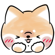 Moving Shiba Inu Dog EMOJI รูปที่ 34