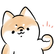 Moving Shiba Inu Dog EMOJI รูปที่ 39