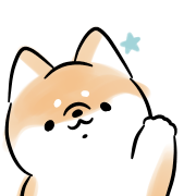 Moving Shiba Inu Dog EMOJI รูปที่ 40
