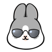 Machiko Rabbit อิโมจิแอนิเมชัน
