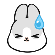 Machiko Rabbit อิโมจิแอนิเมชัน