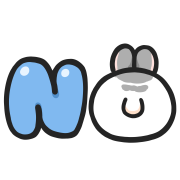 Machiko Rabbit อิโมจิแอนิเมชัน รูปที่ 25