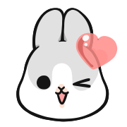 Machiko Rabbit อิโมจิแอนิเมชัน รูปที่ 38