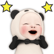 Panda Towel อิโมจิแอนิเมชัน รูปที่ 10
