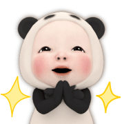 Panda Towel อิโมจิแอนิเมชัน รูปที่ 14
