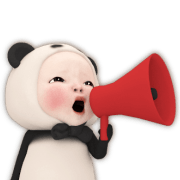 Panda Towel อิโมจิแอนิเมชัน รูปที่ 20