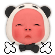 Panda Towel อิโมจิแอนิเมชัน รูปที่ 21