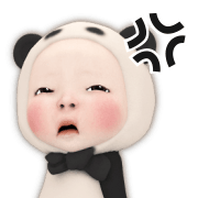 Panda Towel อิโมจิแอนิเมชัน รูปที่ 22
