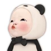 Panda Towel อิโมจิแอนิเมชัน รูปที่ 23