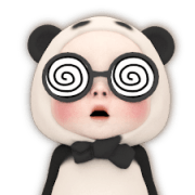 Panda Towel อิโมจิแอนิเมชัน รูปที่ 28