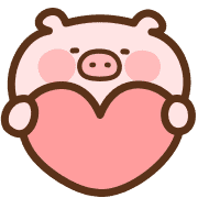 Moving Piglet Emoji 13