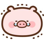 Moving Piglet Emoji 27