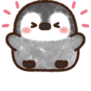 Pastel Penguin Animation Emoji รูปที่ 40