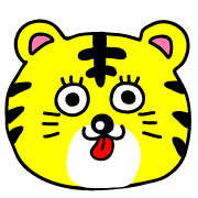 อิโมจิไลน์ Tiger Torao Emoji