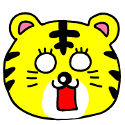 อิโมจิไลน์ Tiger Torao Emoji