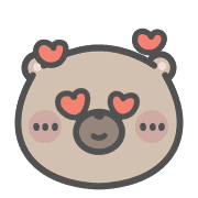 อีโมจิดุ๊กดิ๊ก : คุณหมีกับเจ้าเหมียว