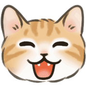 อิโมจิไลน์ [Moving] Cat illustration Emoji