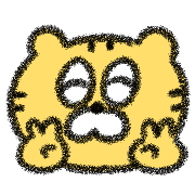 อิโมจิไลน์ yuruyuru animal emoji Tiger new year