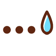 อิโมจิไลน์ Moving Brown Simple Emoji !