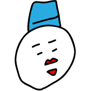 อิโมจิไลน์ Snowman's Yukidaru Emoji