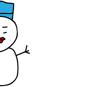 อิโมจิไลน์ Snowman's Yukidaru Emoji