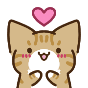 อิโมจิไลน์ Latte the kitten - emoji