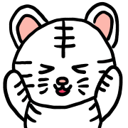อิโมจิไลน์ New year animation emoji Tiger year