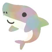 อิโมจิไลน์ Marble winter shark