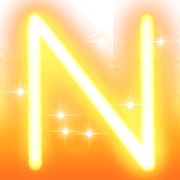อิโมจิไลน์ Neon color new year 1.1