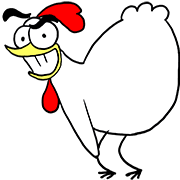 Chicken Bro Animated Emoji รูปที่ 110