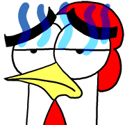 Chicken Bro Animated Emoji รูปที่ 115