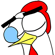 Chicken Bro Animated Emoji รูปที่ 118