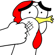 Chicken Bro Animated Emoji รูปที่ 126