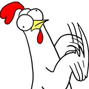 Chicken Bro Animated Emoji รูปที่ 132