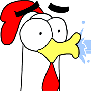 Chicken Bro Animated Emoji รูปที่ 135