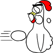 Chicken Bro Animated Emoji รูปที่ 144