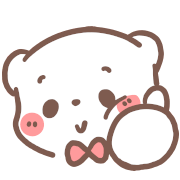 หมีขออิโมจิดุ๊กดิ๊ก