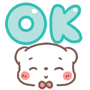 หมีขออิโมจิดุ๊กดิ๊ก