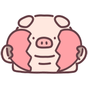 เจ้าหมูน้อย Lazynfatty อิโมจิแอนิเมชัน