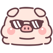 เจ้าหมูน้อย Lazynfatty อิโมจิแอนิเมชัน รูปที่ 7