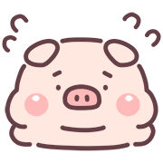 เจ้าหมูน้อย Lazynfatty อิโมจิแอนิเมชัน รูปที่ 16